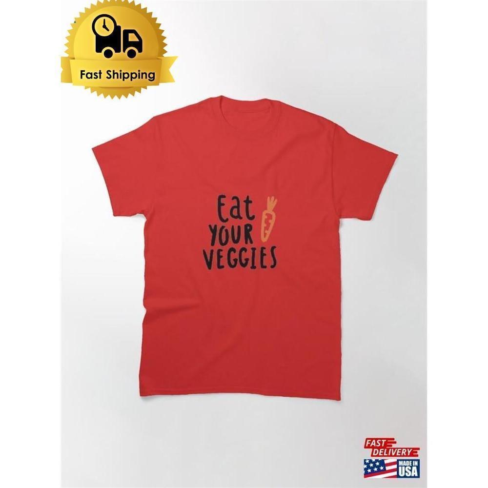 Eat Your Vegetables Retro Movie Quote Essential Unisex T-Shirt